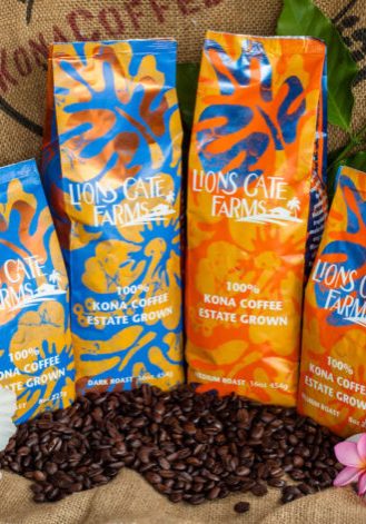 Kona Coffee - Medium and Dark Roast